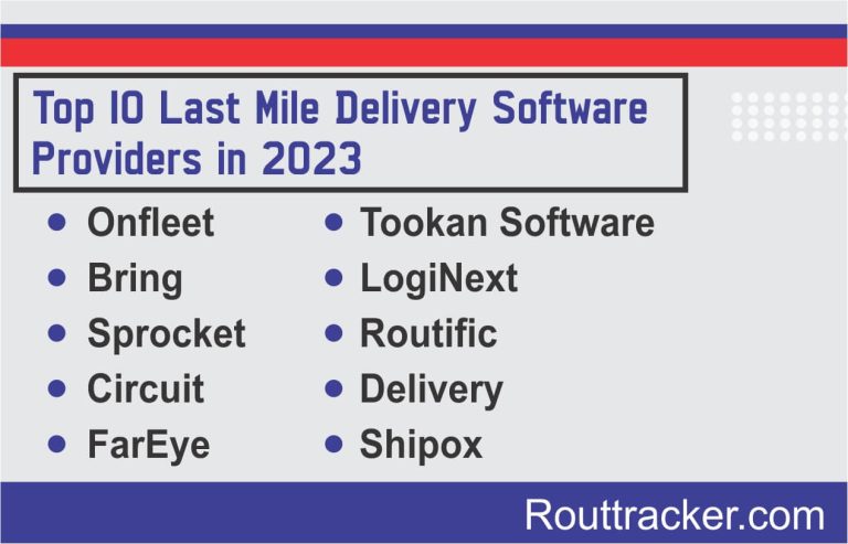 Top 10 Last Mile Delivery Software Providers in 2024