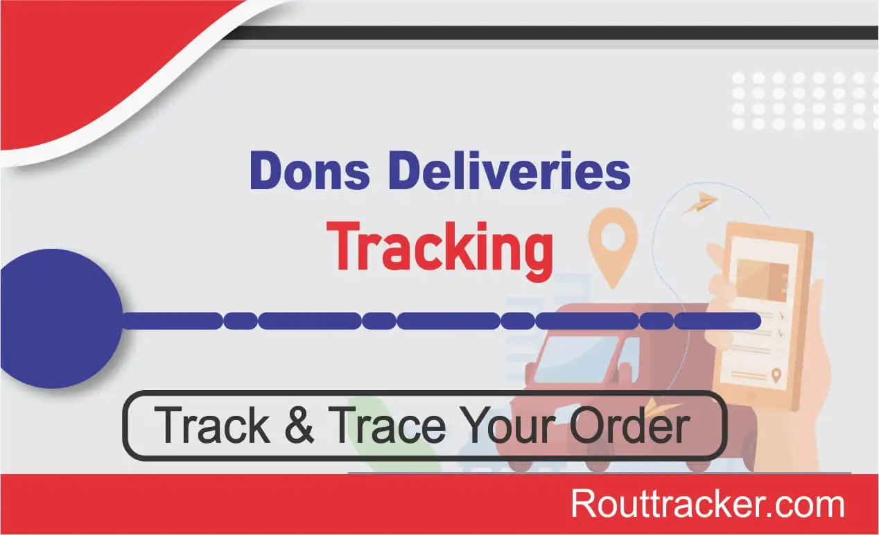 Dons Deliveries Tracking