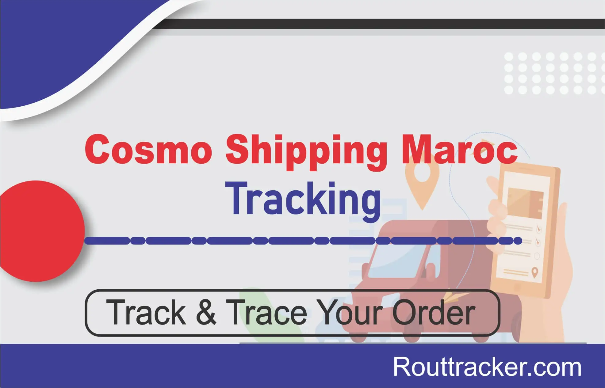 Cosmo Shipping Maroc Tracking
